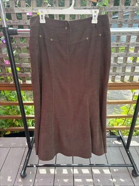Larry Levine Yoke Skirt